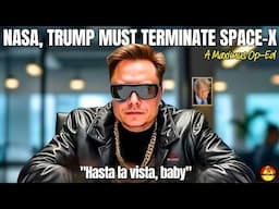 NASA Has To BREAKUP The SpaceX Monopoly: Musk Is Too Erratic And Has TOO Much Power In US Defense
