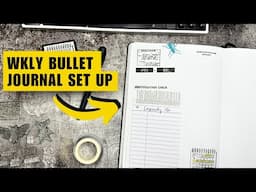 Weekly Bullet Journal Setup + Catch Up Chat