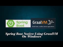 Spring boot native image using GraalVM for Windows