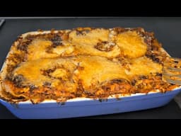 Italienische Lasagne geht blitzschnell - dieses Rezept schmeckt wie beim Italiener!