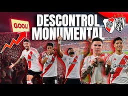 ‼️ LOCURA TOTAL en las TRIBUNAS y los GOLES de RIVER | Fiesta Monumental - Libertadores 2025 vs IDV