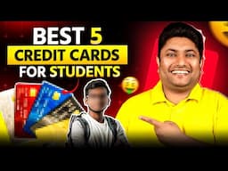 5 BEST Credit Cards For STUDENTS in 2025 🤑 Best FD Credit Cards 2025