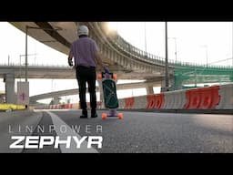 #282 LINNPOWER ZEPHYR Electric Longboard - I can't believe it's $599