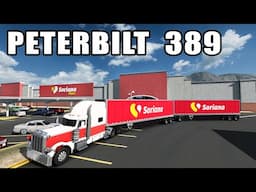 DOBLE Trailer de SORIANA en Carretera, El GPS me abandona y llegamos tarde American Truck Simulator