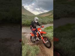 Dirt Biking in the Summer Rain! #dirtbike