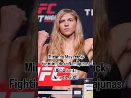 Miranda Maverick is a New Mom, Fighting Rose Namajunas at UFC Atlanta