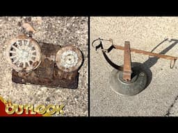 What Is This MYSTERIOUS Rusted Item Found Deep In The Woods And This Thing That Says Patented 1912?