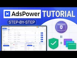AdsPower Full Tutorial | Best Anti-Detect Browser for Multiple Account Management