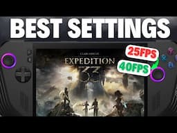 Clair Obscur: Expedition 33 Best Settings for ROG Ally/Ally X