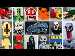 All LEGO SCP Creatures & Monsters COMPILATION!