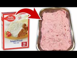 7 Angel Food Cake Mix Recipes - 2 Ingredient Box Cake Mix Recipes