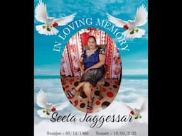The Cremation of the late Seeta Jaggessar