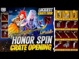 New Honor Spin Crate Opening | Biggest Ultimate Crate | PUBGM