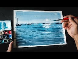 You Won’t Believe How EASY It Is | Watercolor Painting Tutorial for Beginners Step-by-Step