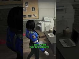Veronica Embarrassed in front of the Marshals #NoPixel #GTARP