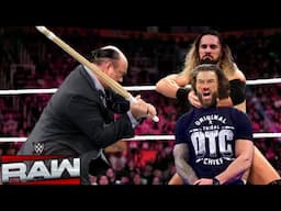 WWE Raw 28 April 2025 Paul Heyman Brutal Attack Roman Reigns & Betrays Him For CM Punk Seth Rollins