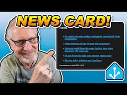 Show RSS News feeds on your Dashboard in Home Assistant!