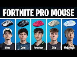 What Mouse Fortnite Pros Use (Peterbot, Clix, Vico, Shxrk)