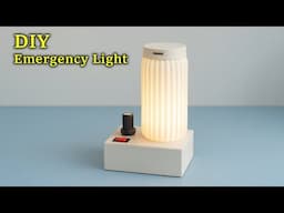 DIY Emergency Light For Power Cut, Charger Light #3DPrinted