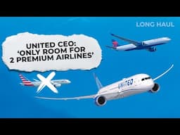 United Airlines CEO: No Room For American To Be A Premium Carrier