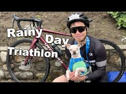 Me vs. Triathlon vs. Rain (And My Dog Just Slept Through It) | North Shore Triathlon 2025