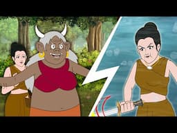 Meyer Protisodh | রাক্ষসী মা | Bangla Cartoon | Thakurmar Jhuli jemon | New Bengali Story