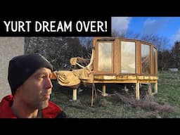 DEVASTATED.. Our Yurt was Destroyed in the Storm!