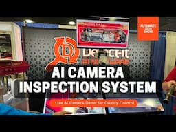 AI Camera Inspection System with PTZOptics + Detect-IT at Automate 2025