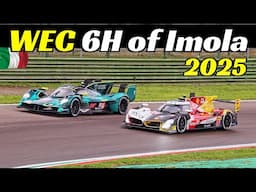 WEC 6H of Imola 2025, Endurance Race Weekend Highlights, Ferrari 499P LMH, Valkyrie, Valentino Rossi