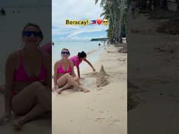 Boracay Sandcastle!🇵🇭🏰 #shorts #trending #trendingshorts #new #love #fun #travel #philippines