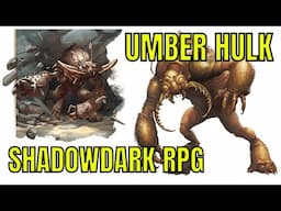 BUILDING SHADOWDARK UMBER HULK MONSTER STAT-BLOCK 🔴#4k LIVE