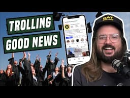 I Like to Troll Good News Posts | We're Having a Good Time | Dusty Slay Comedy