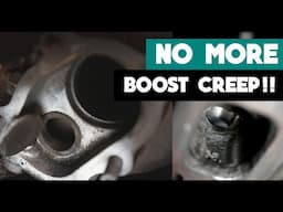 CONTROL YOUR BOOST!!! | Getting rid of boost creep wih exhaust housing porting | Run ANY Boost