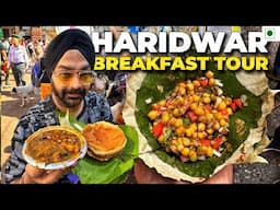 Haridwar Ka Viral Breakfast | Puri Chole Aloo, Choti Wala Samosa & Chole Kulche!