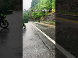 Do You Ride In The Rain? #shorts