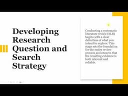 Benefits of SLR and How to Propose the Research Questions (2)