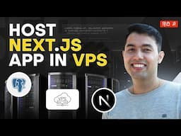 Host a Full Stack Next.js App with PostgreSQL on VPS Server from Start to Finish🔥