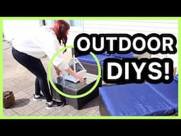 DIY OUTDOOR DECOR FOR YOUR PATIO under $5 + PATIO REFRESH FOR SPRING!