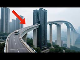 Take a Bus Ride on China’s Most Insane 30-Story Overpass in Chongqing