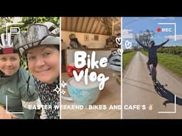 Easter Weekend Cycling with My Sister | 3 Cafes in 3 Days + Snapped Chain! | Lucy Sturgess Cycling