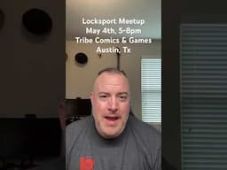 Locksport Meetup May 4, 2025 #locksport #lockpicking