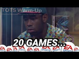 I Played All 20 Games of the TOTS WARM UP CUP...