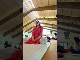Life changing experience 🥹🙏 #india #sudarshankriya #aol #hindi #bangalore #ashram