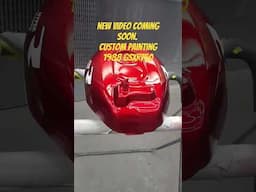Full video coming soon. custom painting my GSXR750 candy red, white pearl with black pearl.