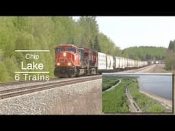 May 24 Trains at Chip Lake