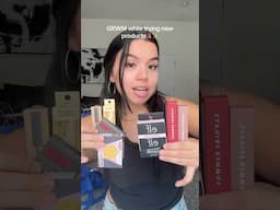GRWM while trying new products 💄✨ #grwm #makeup #beauty