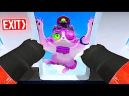 Throwing My Cat Friend Off a PLANE - I Am Cat VR (Multiplayer)