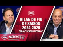 Kent Hughes and Jeff Gorton's end-of-season media op | FULL PRESS CONFERENCE