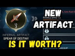Testing new Artifact in Injustice 2 Mobile Update 6.4.1