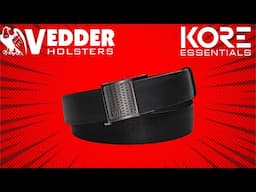 Kore Essentials Belts Now at Vedder Holsters! 🔥